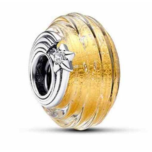 Charm Separador Cristal plata Estrella