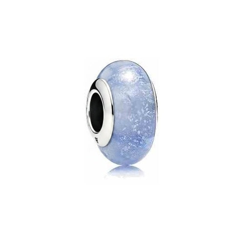Charm Separador Cristal Azul Flotante