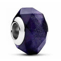 Charm Cristal Morado Facetado