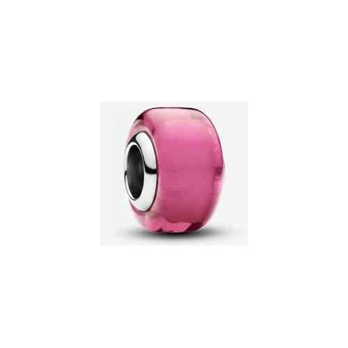 Charms Separador Cristal Rosa Vibrante