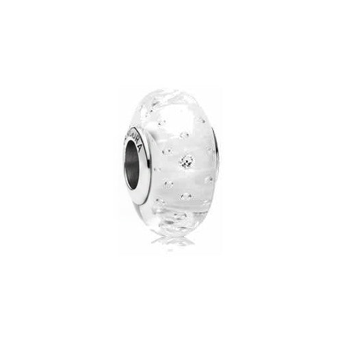 Charm Separador Cristal "Sparkling Ice" con Circonitas