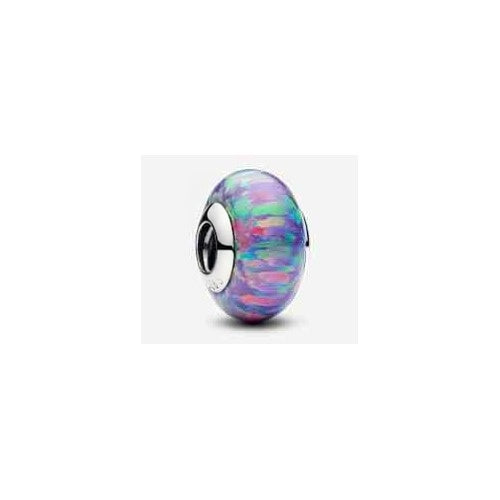 Charm Separador Cristal Multicolor Lilas