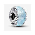 Charm Separador Cristal Azul Vintage