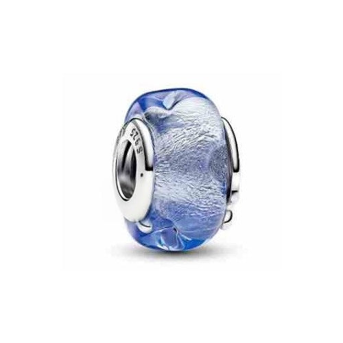 Separador de Cristal Azul y Blanco S925