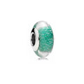 Charm Separador Cristal Verde Brillante