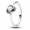 Anillo Nudo de Amor con Perla