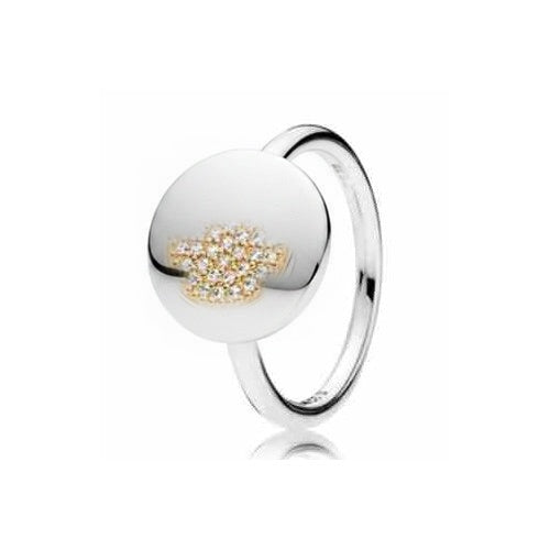 Anillo Trébol Brillante