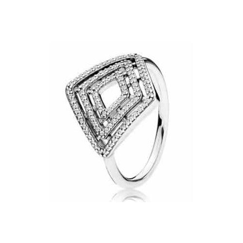 Anillo Geométrico Brillante