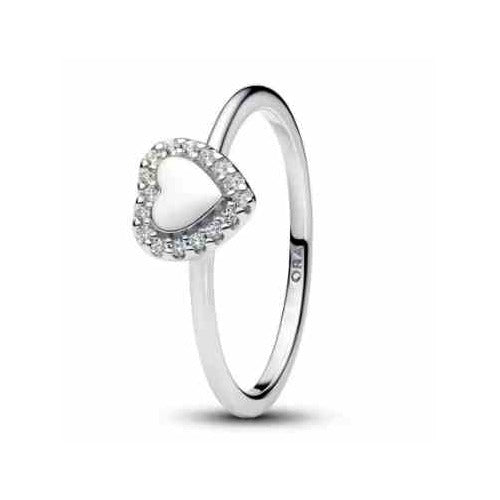 Anillo Corazón Brillante
