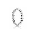 Anillo Tipo Pan Pavé Asimétrico