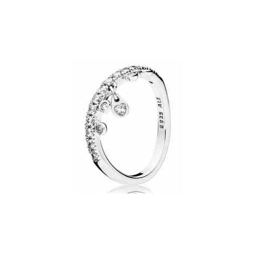 Anillo "Corazones Brillantes" S925 ALE