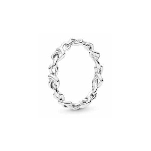 Anillo Trenzado Infinito Plata 925