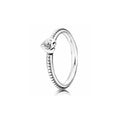 Anillo Corazón con Circonita Cúbica