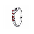 Anillo Serpiente con Rubíes