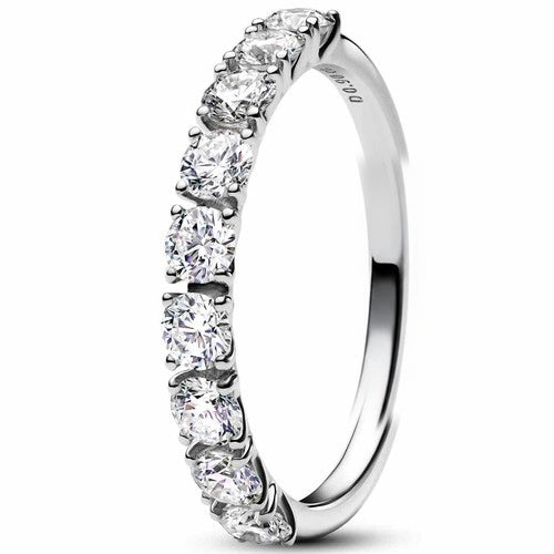 Anillo de Plata con Diamantes