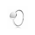 Anillo Plata Círculo Minimalista