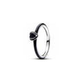 Anillo Corazón Negro