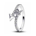Anillo Flecha Celestial con Circonitas