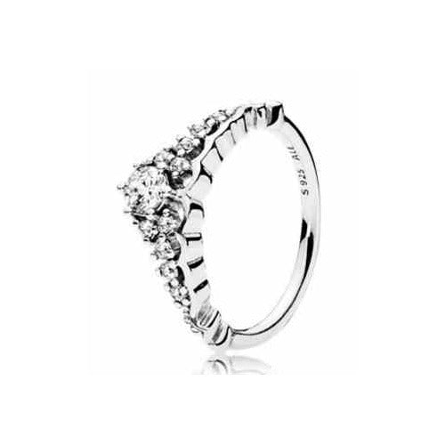 Anillo Wishbone con Circonia Cúbica