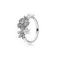 Anillo Flores de Plata
