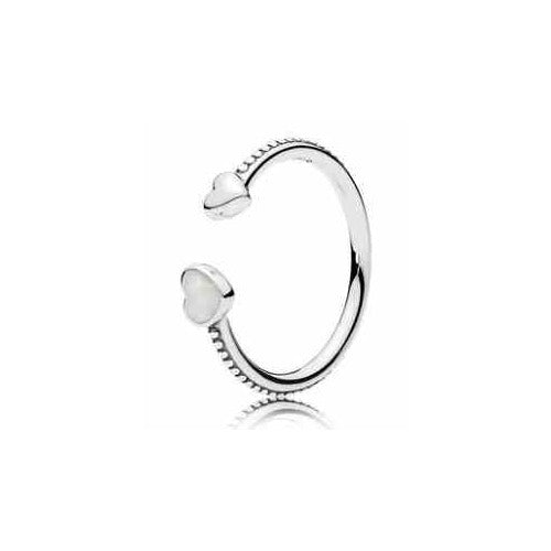 Anillo Corazón Doble
