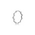 Anillo Zigzag Brillante de Plata