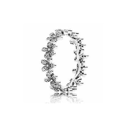 Anillo Corona de Flores y Circones