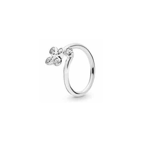 Anillo Mariposa Radiante con Circonita Cúbica