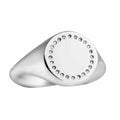 Anillo de Plata con Circonitas Circulares
