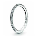 Anillo Tipo Pan S925 ALE con Circonitas