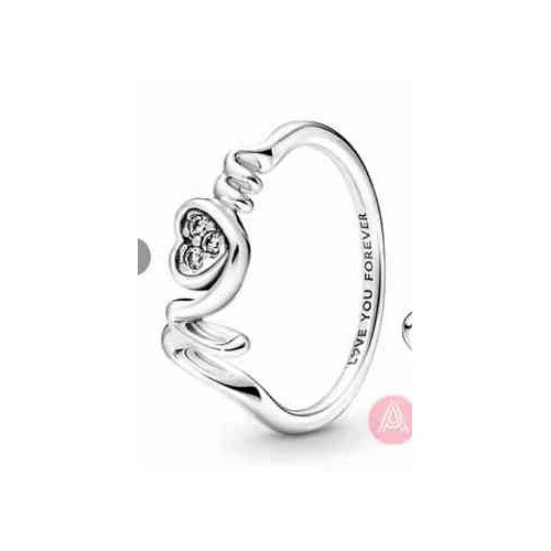 Anillo "Love You Forever" con Corazón