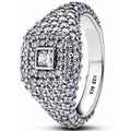 Anillo Tipo Pan 925 ALE con Circonita Cúbica