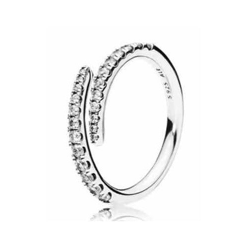 Anillo Abierto Brillante Pavé Celestial