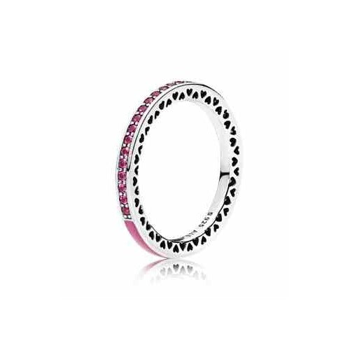 Anillo Eterno Amor Rosa