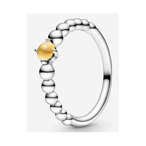 Anillo "Sunshine": Brillo Dorado y Plata Pulida