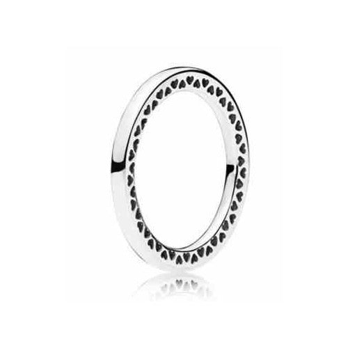 Anillo Corazones Eternos Tipo Pan