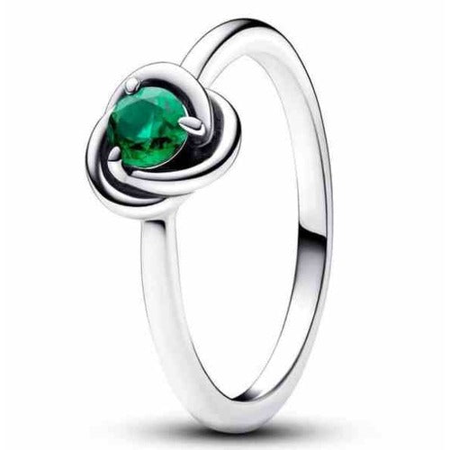 Anillo Infinito Esmeralda