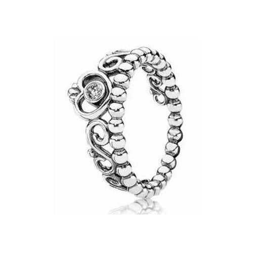 Anillo Tiara de Princesa Brillante