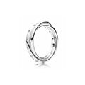 Anillo Entrelazado Brillante