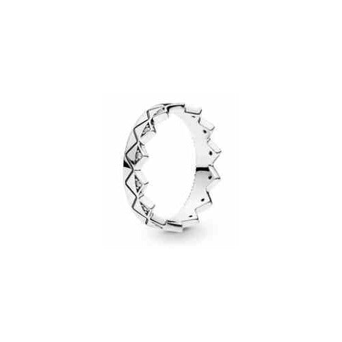 Anillo Delgado Diseño Geométrico