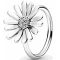 Anillo Margarita Brillante Plata