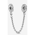 Cadena de Seguridad Brillante en Plata