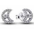 Aretes de Luna Brillante