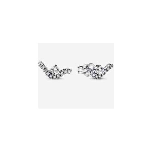 Aretes Alas de Ángel Brillantes