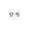 Aretes Nudo Infinito en Plata