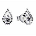 Aretes Lágrima de tipo Diamante