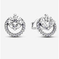 Aretes Círculo Brillante