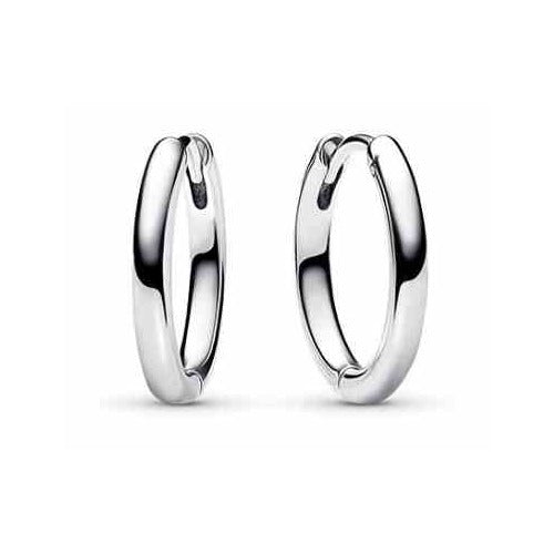 Aros Plateados Elegantes