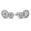 Aretes Dobles Brillantes