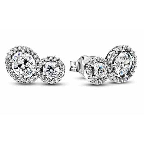 Aretes Dobles Brillantes